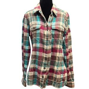 Patagonia Fjord Flannel Shirt size 10